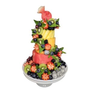 3-Tier Watermelon Fruit Cake